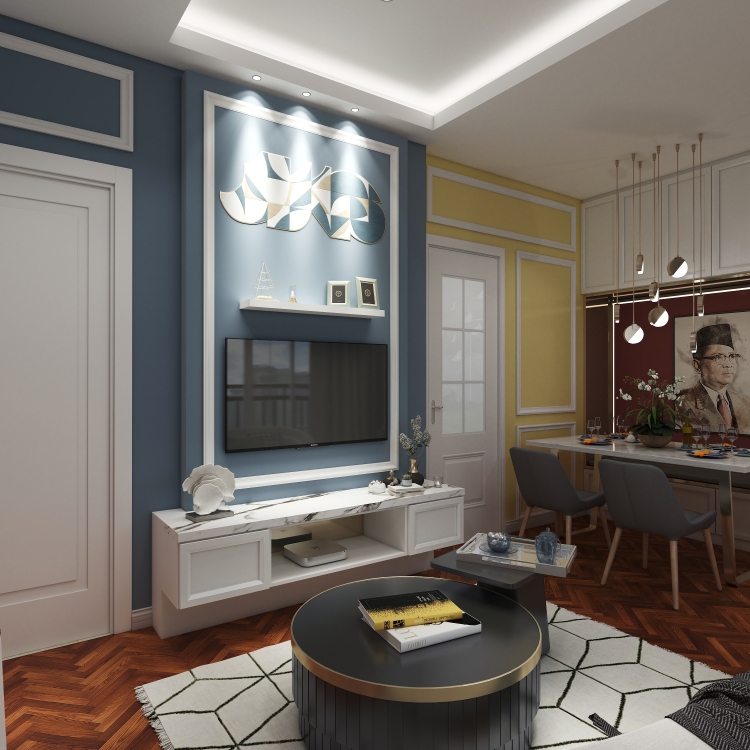 TT3 SOHO Apartment Living Area
