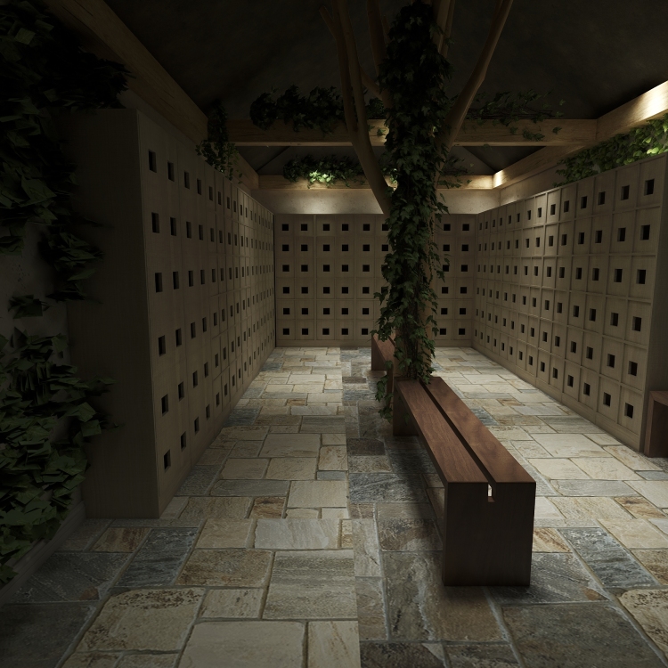 Locker room