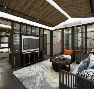 Modern Oriental Master Room