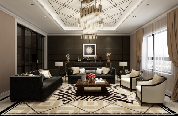 Light luxury living room
