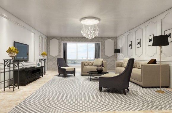 Modern living room