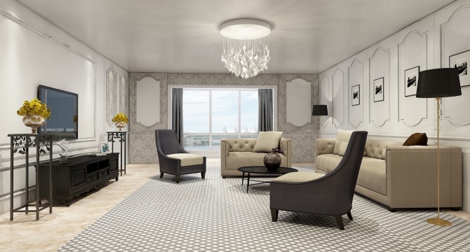 Modern living room