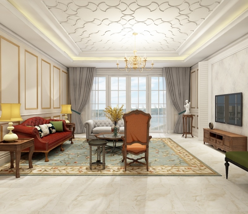 European style living room