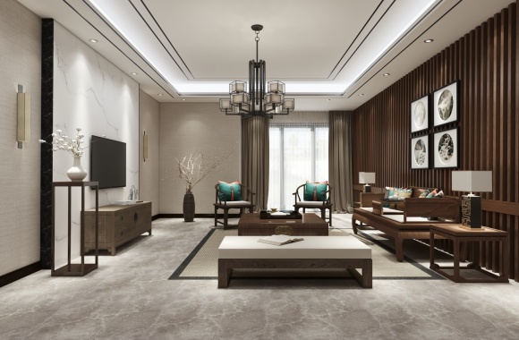 Chinese style living room