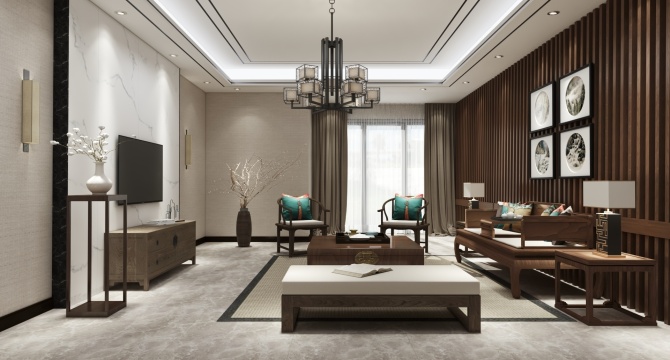 Chinese style living room