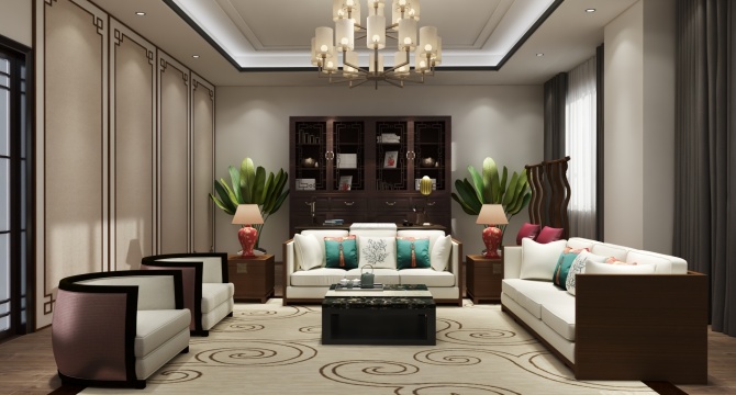 Chinese style living room