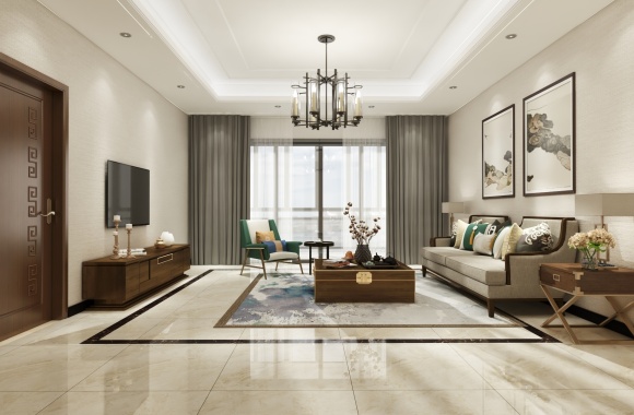 Chinese style living room