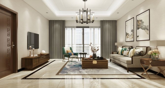 Chinese style living room