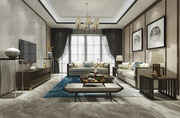 Chinese style living room