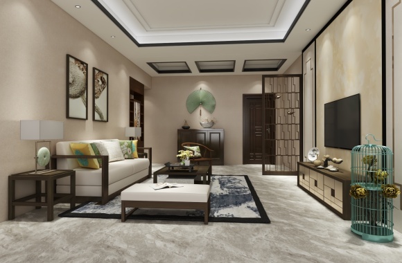 Chinese style living room