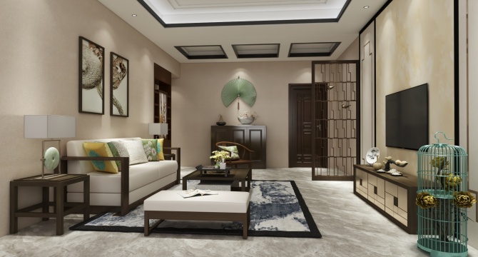 Chinese style living room