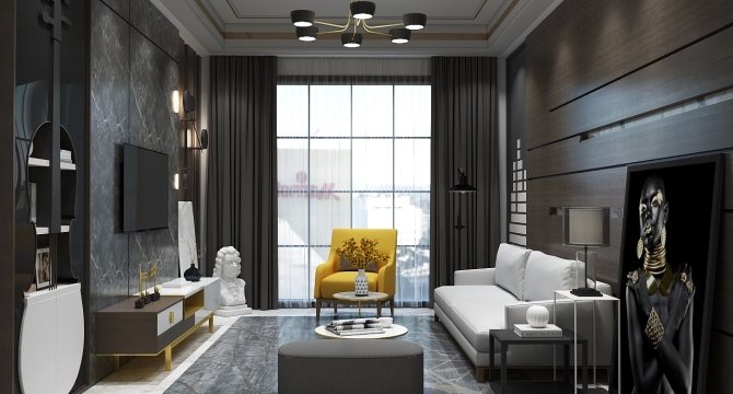 Modern living room