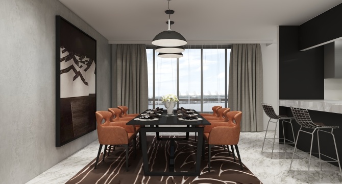 Modern restaurant