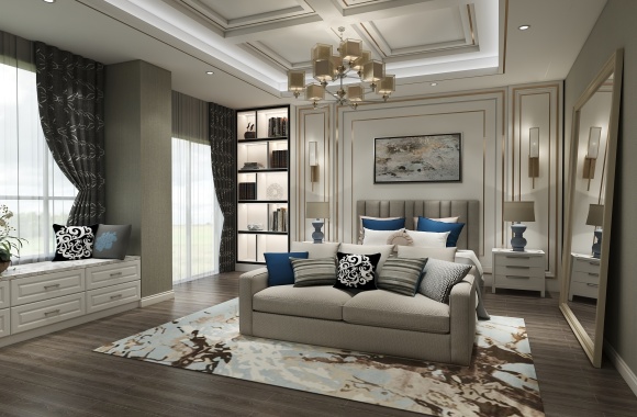 Modern bedroom