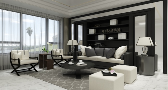 Modern living room