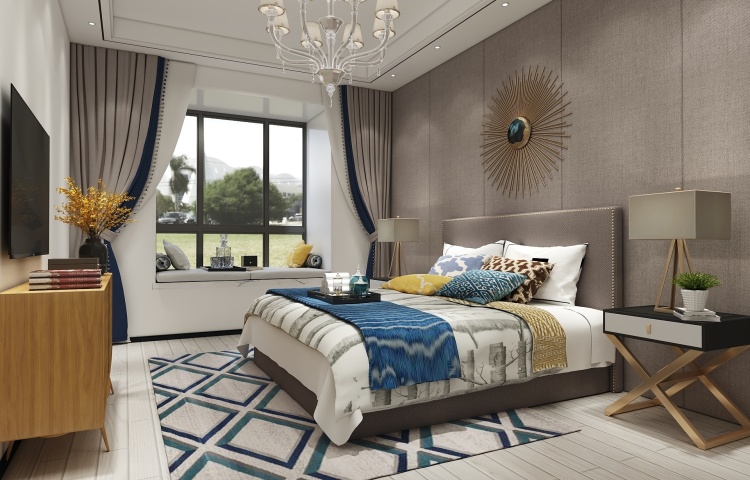 Modern bedroom