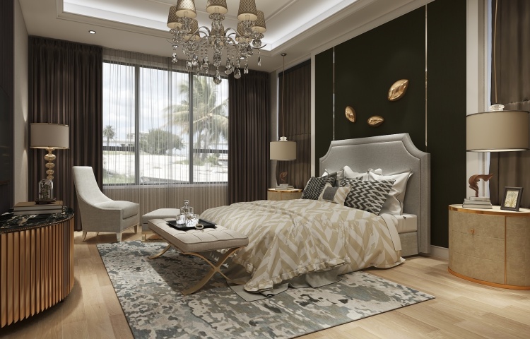 Modern bedroom