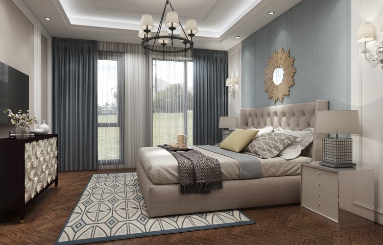 Modern bedroom