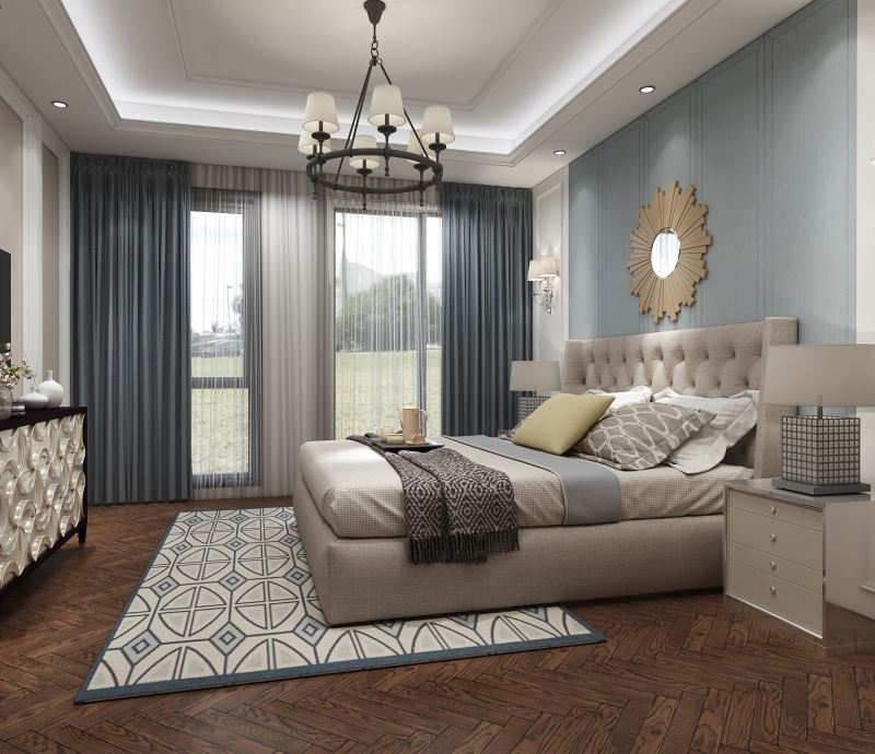 Modern bedroom