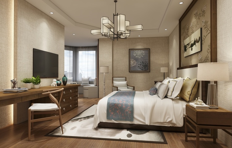 Chinese style bedroom