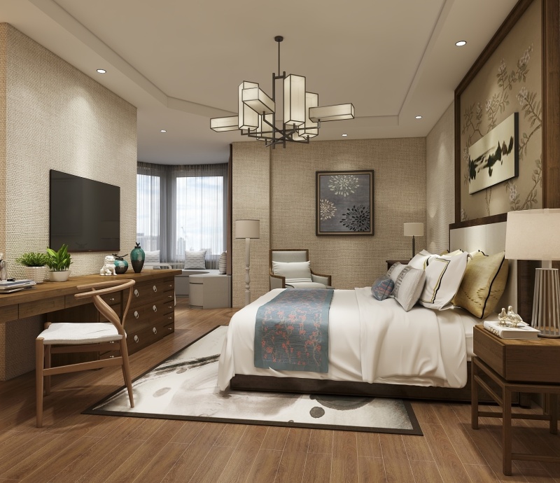 Chinese style bedroom