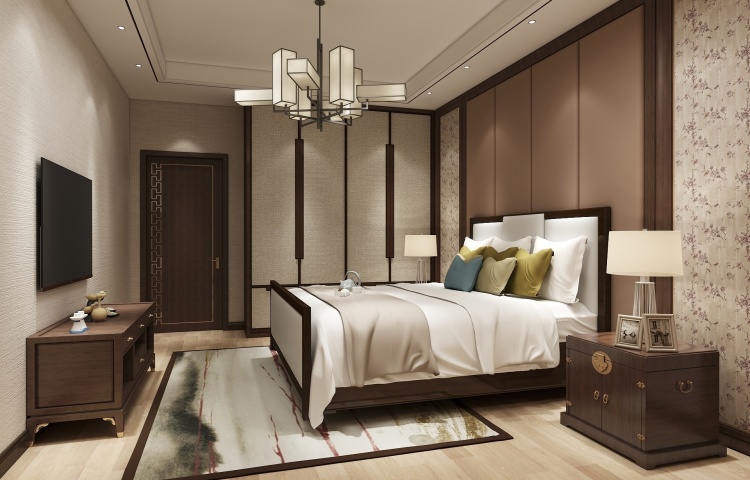 Chinese style bedroom
