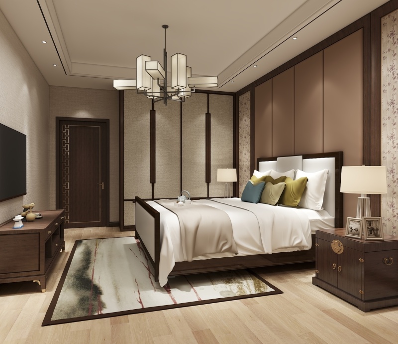 Chinese style bedroom