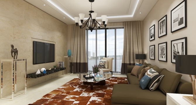 Modern living room