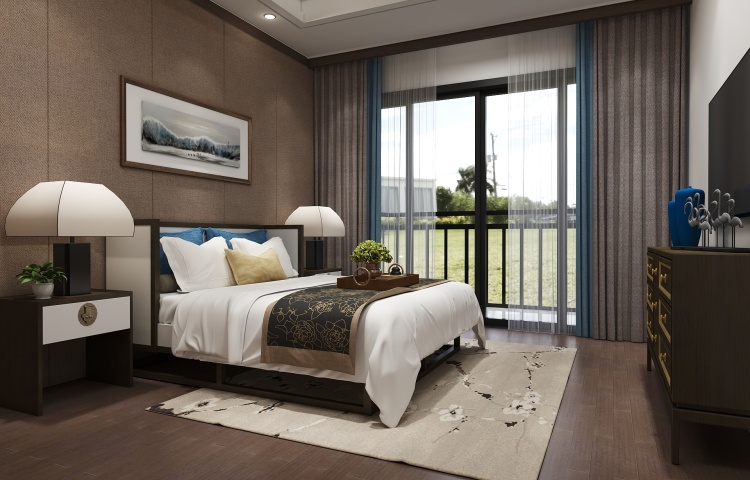 Chinese style bedroom