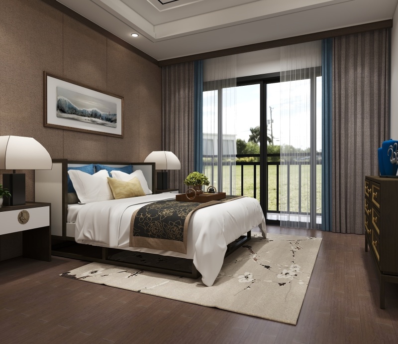 Chinese style bedroom