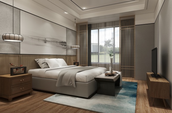 Chinese style bedroom