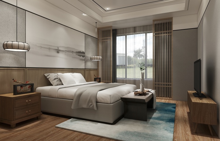 Chinese style bedroom