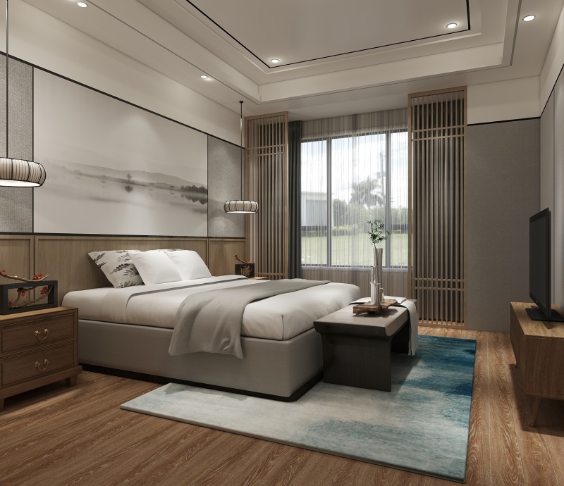 Chinese style bedroom