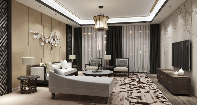 Chinese style living room