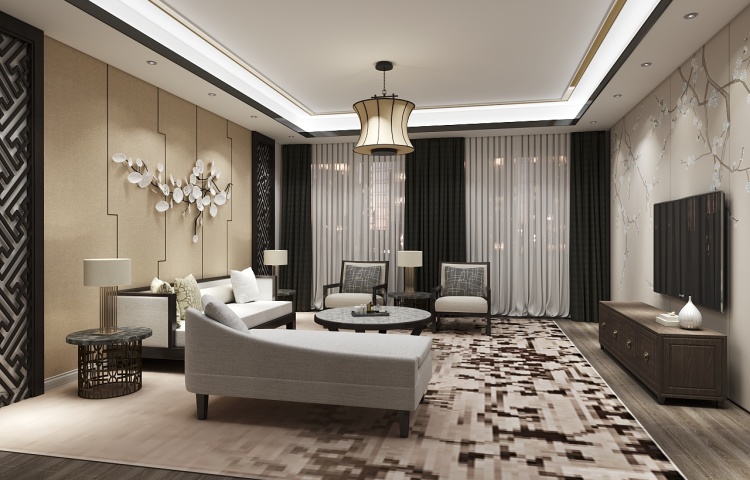 Chinese style living room