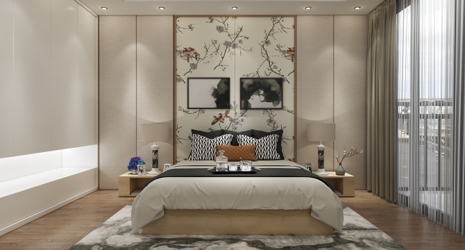 Chinese style bedroom
