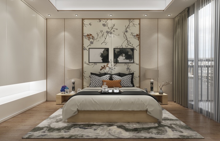 Chinese style bedroom