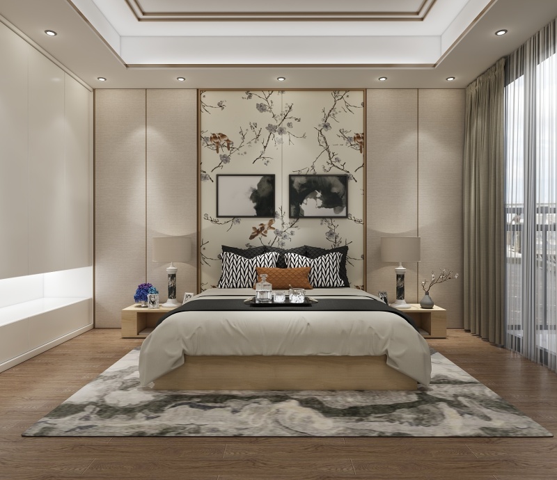 Chinese style bedroom
