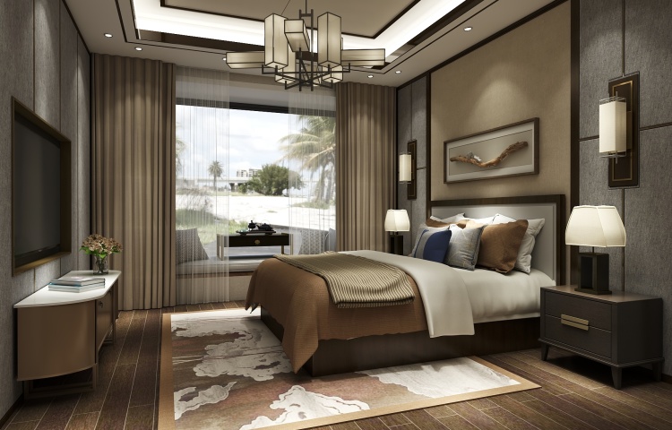 Chinese style bedroom