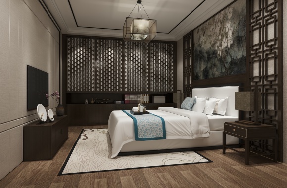 Chinese style bedroom