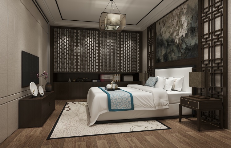 Chinese style bedroom