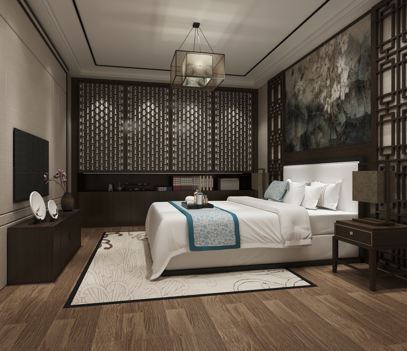 Chinese style bedroom
