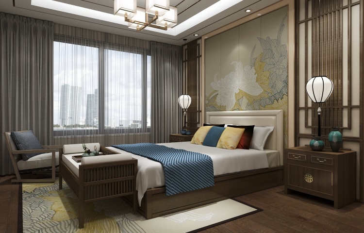 Chinese style bedroom