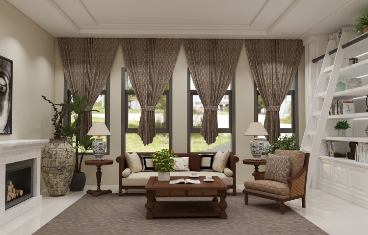 American living room