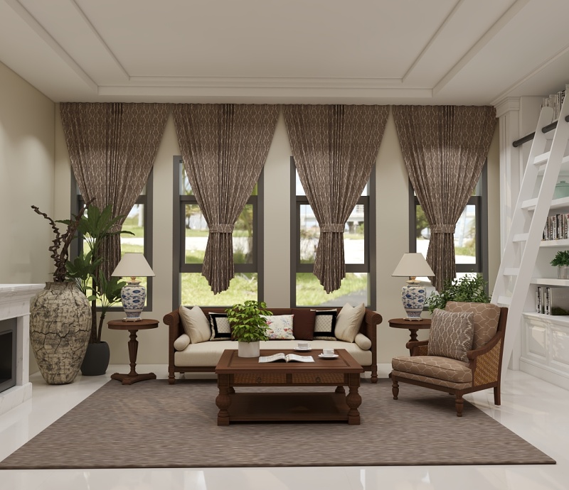 American living room