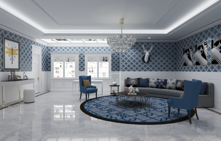 European style living room