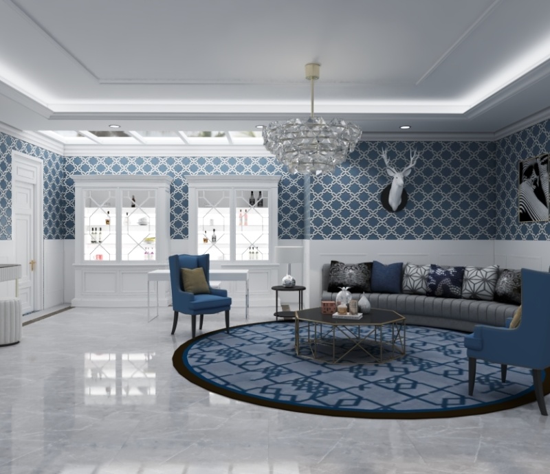 European style living room