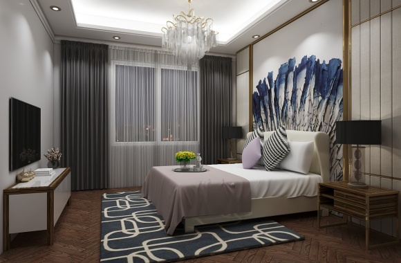 Modern bedroom