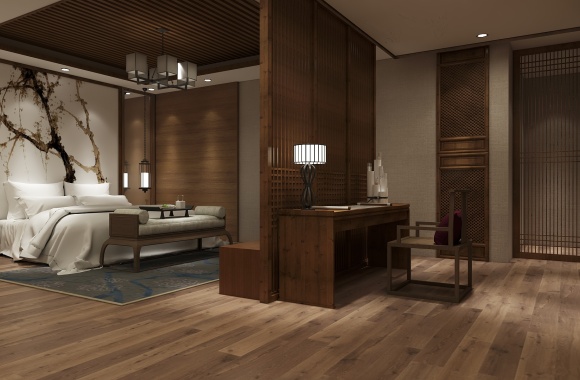 Chinese style bedroom