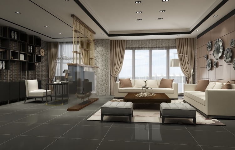 Contemporary sitting room